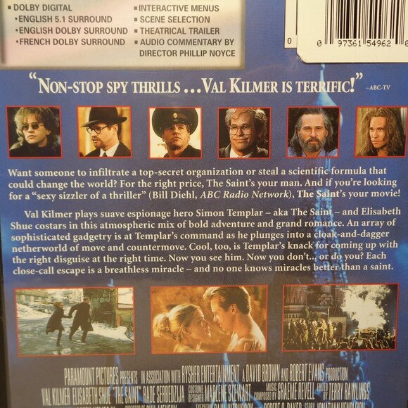 THE SAINT New DVD / Widescreen Collection / Bonus Special Features - Picture 4 of 7
